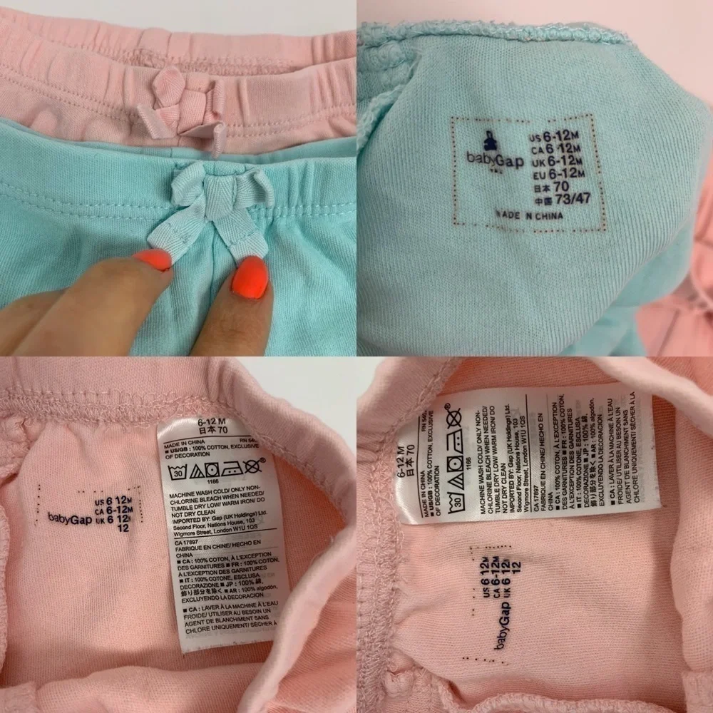 Baby Gap girls Pajama Sz 6-12M